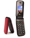 TTsims Flip TT140 Mobile Phone Camera Bluetooth Cheapest Folding Clamshell Phone (With Mains Charger) (RED)