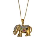 Tuscany Elephant Pendant Necklace (1.42.6054)