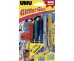 UHU Glitter Glue 6 pcs