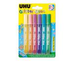 UHU Young Creativ Glitter Glue Shiny 6 x 10 ml