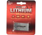 Ultralife Lithium E-Block 6LR61 U9VL-J 9V 1200mAh