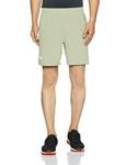 Under Armour Men's UA LAUNCH SW 7'' Short, Grove Green/Black/Reflective, X-Large