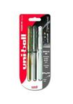 uni-ball 153486808 Signo UM-153 Broad Metallic Rollerball Pen - Assorted Colours, Pack of 3