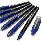 Uni-Ball AIR Micro - 0.5mm Fine Rollerball - Box of 12 - Blue - UBA-188-M