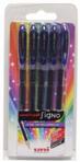 uni-ball Signo UM-120 Gel Rollerball - Blue, Pack of 5