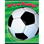 Unique Party 27314 - Football Party Invitations, Pack of 8