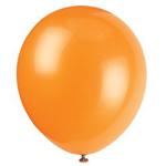 Unique Party 52325 - 5″ Latex Orange Balloons, Pack of 72