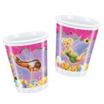 Unique Party 71351 - 200ml Springtime Disney Fairies Plastic Cups, Pack of 10