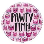 Unique Party 73257 18″ Foil Pink Cat Party Balloon