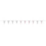 Unique Party 84836 84836-9ft Glitz Rose Gold 13th Birthday Bunting Banner, Age 13