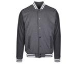 Urban Classics Jacket Oldschool 2.0 black / blackmeliert / white (TB2420-01436)