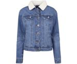 Urban Classics Ladies Sherpa Denim Jacket (TB1740)