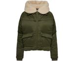 Urban Classics Ladies Sherpa Hooded Jacket (TB2380)