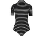 Urban Classics Ladies Striped Turtleneck Body black/white (TB1706)