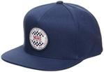 Vans Men's OG Checker Snapback Baseball Cap, Blue (Dress Blues LKZ), One Size (Size:OS)