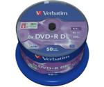 Verbatim DVD+R DL 8,5GB 8x 50pk Spindle