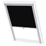 vidaXL Velux Skylight Roof Window Blackout Roller Blinds Protector Black M04/304