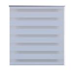 vidaXL Zebra Blind 120x175cm White Home Office Window Roller Shade Sunscreen