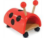 Vilac Ladybird Wooden Toy Power Bug