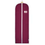 VISION BAGS Burgundy Garment Bag Dress Clothes Gown Breathable Cover Storage Carrier