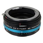 Vizelex ND Throttle Lens Mount Adapter - Nikon Nikkor F Mount G-Type D/SLR Lens to Fujifilm X-Series Mirrorless Camera Body, with Built-In Aperture Control Dial and Variable ND Filter (2-Stop to 8-Stops)