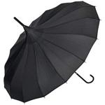 VON LILIENFELD Umbrella Women Bridal Wedding Parasol Pagoda Fabienne Black