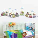 WALPLUS(TM) Wall Stickers Family Mural Decal Paper Art Decoration Circus Number