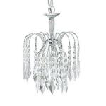 Waterfall 1 Light Crystal Chandelier Finish: Chrome