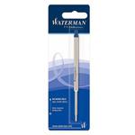 Waterman Ballpoint Pen Refill, Medium Tip with Blue Ink, 1 Count