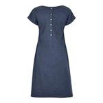 Weird Fish Talia Plain Jersey Dress Dark Navy Size 10