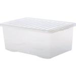 Wham CRYSTAL 45L BOX & LID CLEAR(pack of 3) 10870 x 3