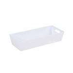 Wham Studio Rectangular Basket 2.01, White