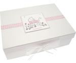 White Cotton Cards PP2 New Pram A4 Keepsake Box