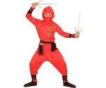 Widmann Red Dragon Ninja Child Costume