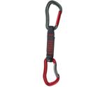 Wild Country Electron Sport Express Set (17CM, gunmetal-red)