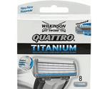 Wilkinson Quattro Titanium Razor Blades (8 x)