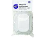 Wilton 415-450 Petite Loaf Baking Cups White