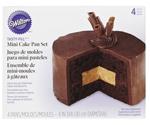 Wilton Tasty Fill Set of 4 Mini Cake Pan Set
