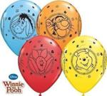 Winnie The Pooh Characters 11″ Qualatex Latex Balloons x 10