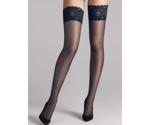 Wolford Hold-up stockings Satin Touch 20 den admiral (21223-5280)