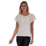 Womens Graphic Script Logo T-Shirt 12-14 Pink