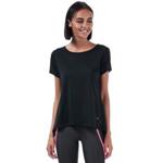 Womens Whisperlight SS Foldover Top 4-6 Black