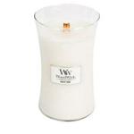 Woodwick Large Scented Jar Candle - White Teak