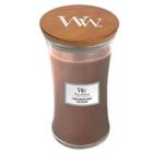 WoodWick Stone Washed Suede Large Jar Candle FREE P&P