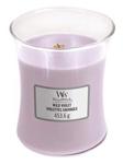 Woodwick Wild Violet Medium Scented Jar Candle FREE P&P