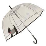 X-brella Womens/Ladies Clear Dog Umbrella (One Size) (Scottie Dog)