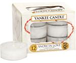 Yankee Candle Tea Lights Snow In Love (x12)