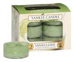 Yankee Candle Tea Lights Vanilla Lime (x12)