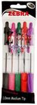 Z-grip Ball Pen 10 Pack - Assorted Red, Black & Blue