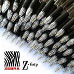 Z-Grip Retractable Ballpoint Pen - Economy Pack of 40 - Black